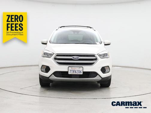 White 2017 Ford Escape Titanium