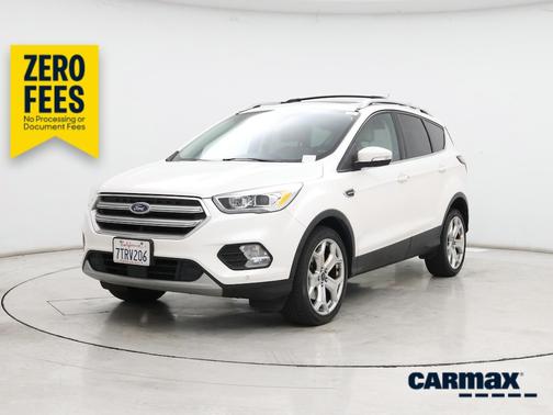 White 2017 Ford Escape Titanium
