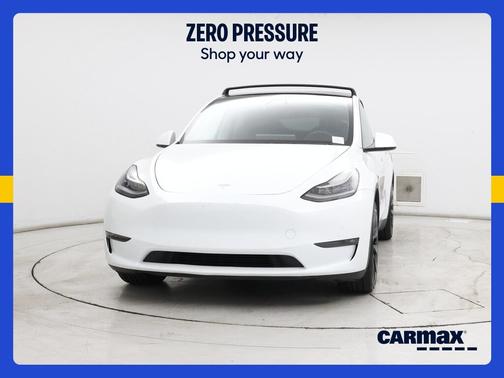 White 2021 Tesla Model Y Long Range