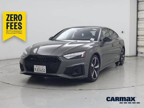 Gray 2023 Audi A5 Sportback S-Line Premium Plus