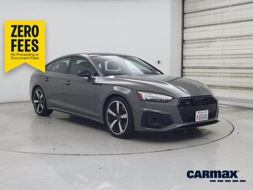 Gray 2023 Audi A5 Sportback S-Line Premium Plus