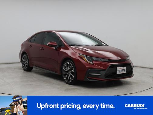Red 2022 Toyota Corolla SE