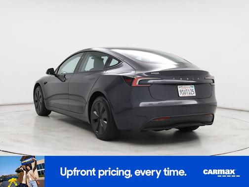 Gray 2025 Tesla Model 3 Long Range