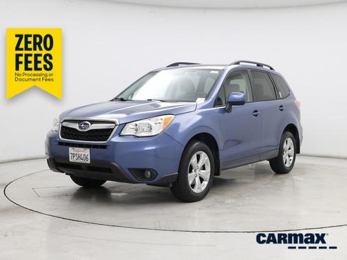 Blue 2016 Subaru Forester 2.5I Premium