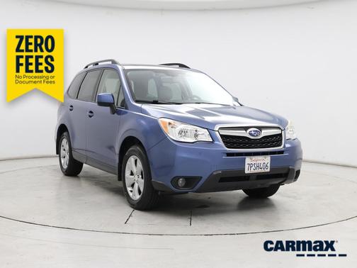 Blue 2016 Subaru Forester 2.5I Premium