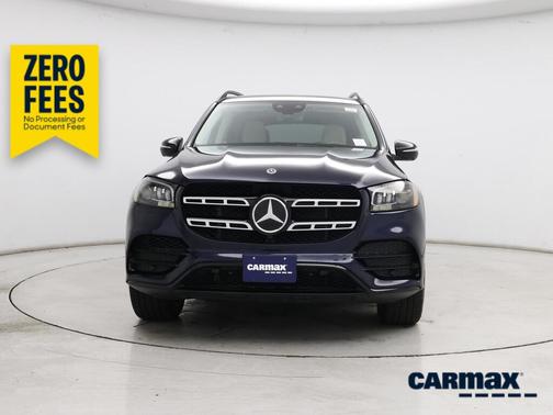 Blue 2021 Mercedes-Benz GLS 580