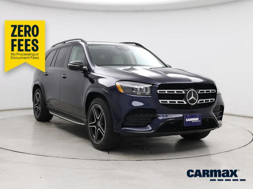 Blue 2021 Mercedes-Benz GLS 580