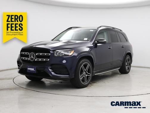Blue 2021 Mercedes-Benz GLS 580