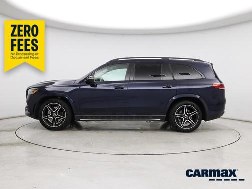 Blue 2021 Mercedes-Benz GLS 580