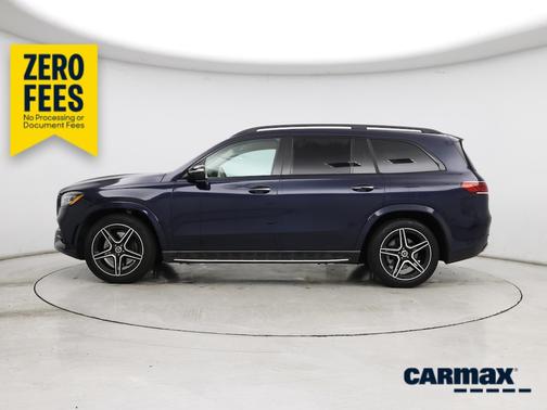 Blue 2021 Mercedes-Benz GLS 580