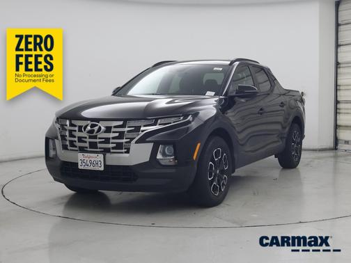 Black 2022 Hyundai SANTA CRUZ SEL