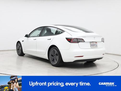 White 2021 Tesla Model 3 Standard Range Plus