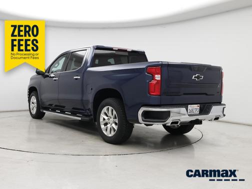 Blue 2021 Chevrolet Silverado 1500 LTZ