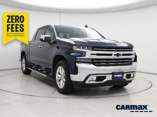 Blue 2021 Chevrolet Silverado 1500 LTZ