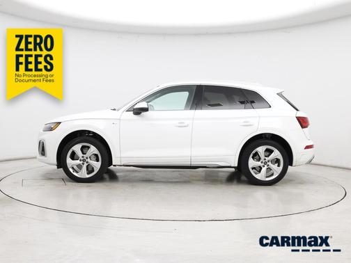 White 2023 Audi Q5 S-Line Premium Plus