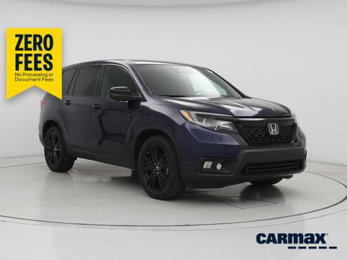 Blue 2019 Honda Passport Sport