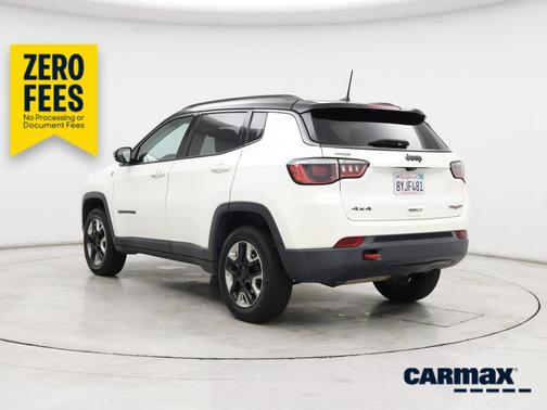 White 2018 Jeep Compass Trailhawk
