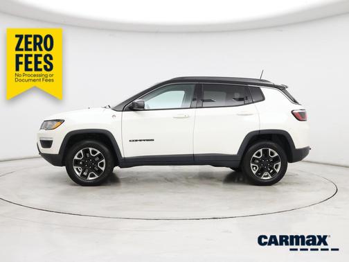 White 2018 Jeep Compass Trailhawk