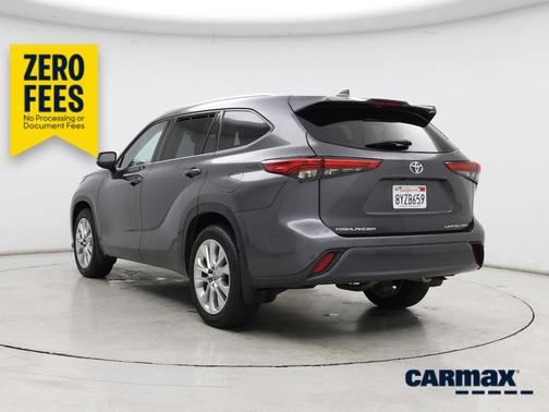 Gray 2020 Toyota Highlander Limited