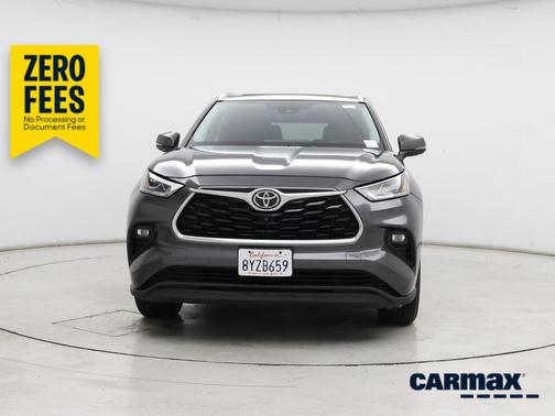 Gray 2020 Toyota Highlander Limited