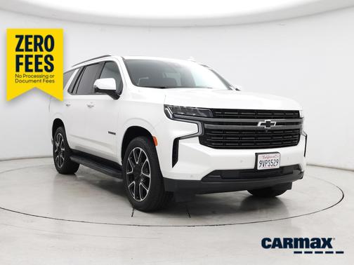 White 2021 Chevrolet Tahoe RST