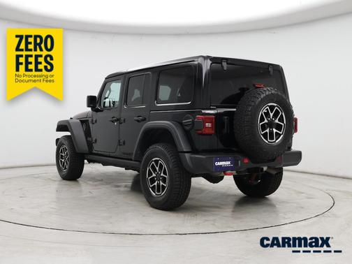 Black 2025 Jeep Wrangler Rubicon
