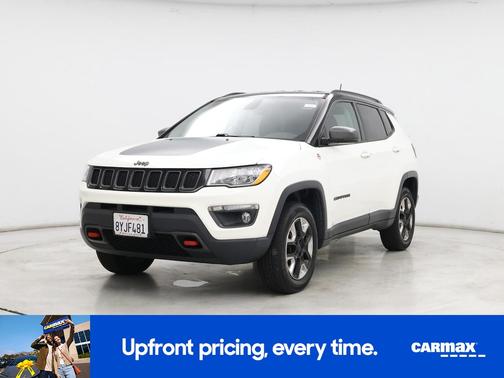 White 2018 Jeep Compass Trailhawk