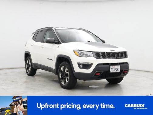 White 2018 Jeep Compass Trailhawk