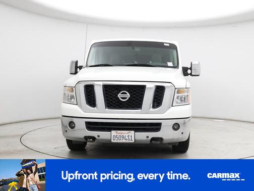 White 2014 Nissan NV Passenger NV3500 HD SL