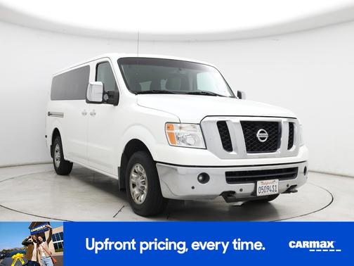 White 2014 Nissan NV Passenger NV3500 HD SL