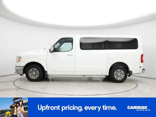 White 2014 Nissan NV Passenger NV3500 HD SL