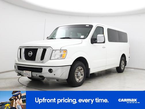 White 2014 Nissan NV Passenger NV3500 HD SL