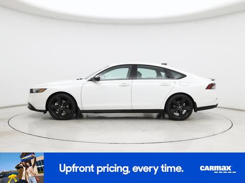 White 2023 Honda Accord Hybrid Sport-L