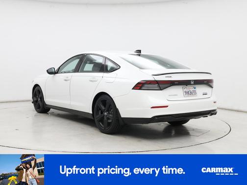 White 2023 Honda Accord Hybrid Sport-L
