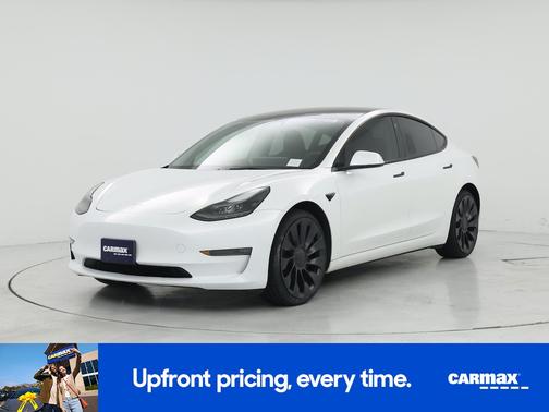 White 2023 Tesla Model 3 Performance