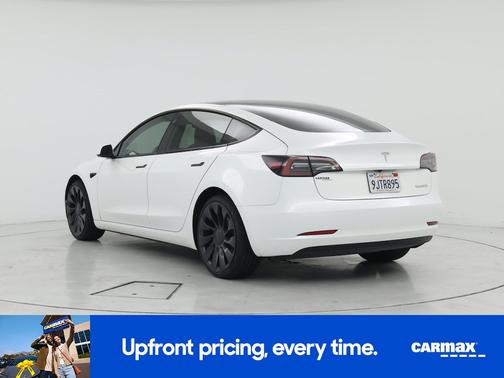 White 2023 Tesla Model 3 Performance