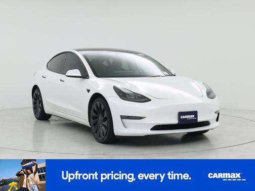 White 2023 Tesla Model 3 Performance