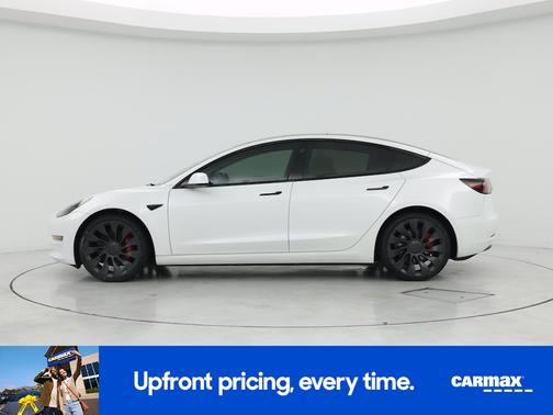 White 2023 Tesla Model 3 Performance