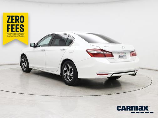 White 2017 Honda Accord LX
