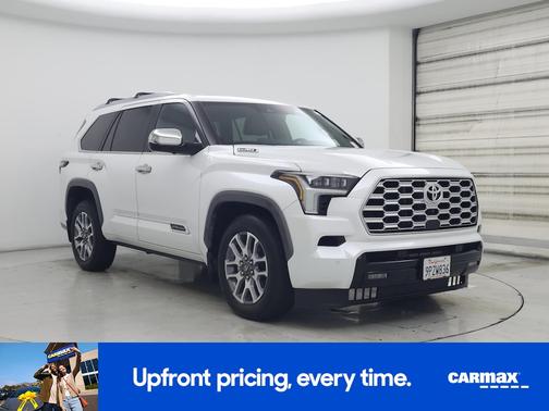 White 2025 Toyota Sequoia 1794