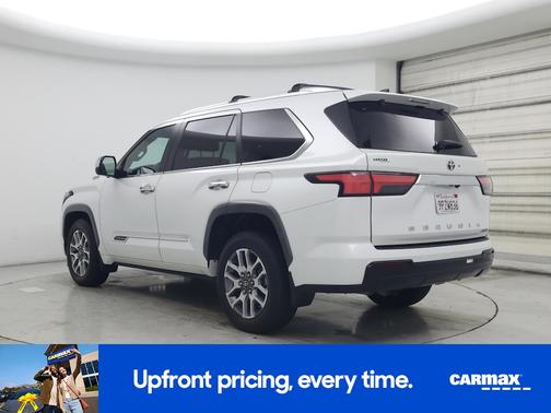 White 2025 Toyota Sequoia 1794