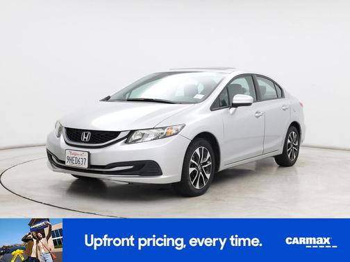 Silver 2015 Honda Civic EX