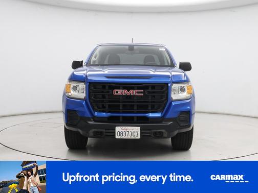 Blue 2021 GMC Canyon Elevation Standard
