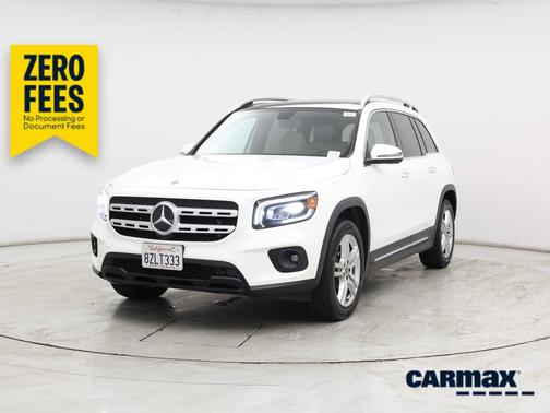 White 2020 Mercedes-Benz GLB 250