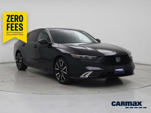 Black 2024 Honda Accord Hybrid Touring