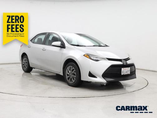 Silver 2018 Toyota Corolla LE