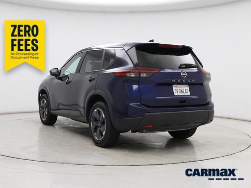 Blue 2025 Nissan Rogue SV