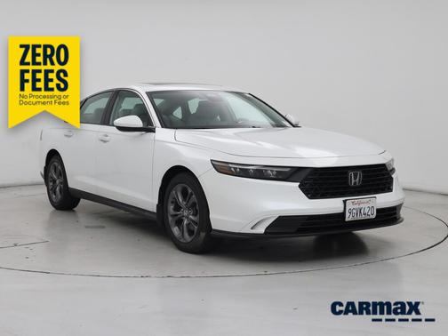 White 2023 Honda Accord EX