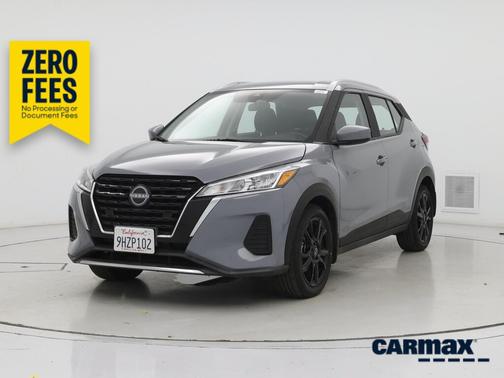 Gray 2023 Nissan Kicks SV