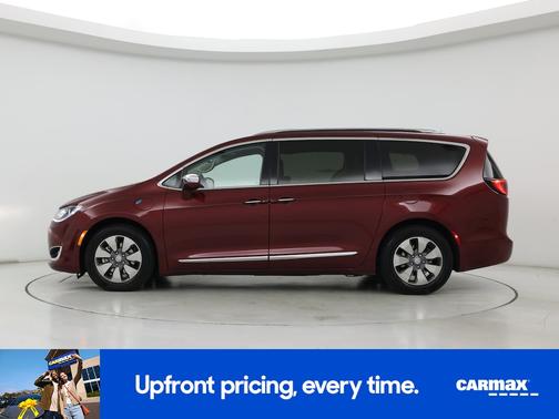 Red 2018 Chrysler Pacifica Hybrid Limited